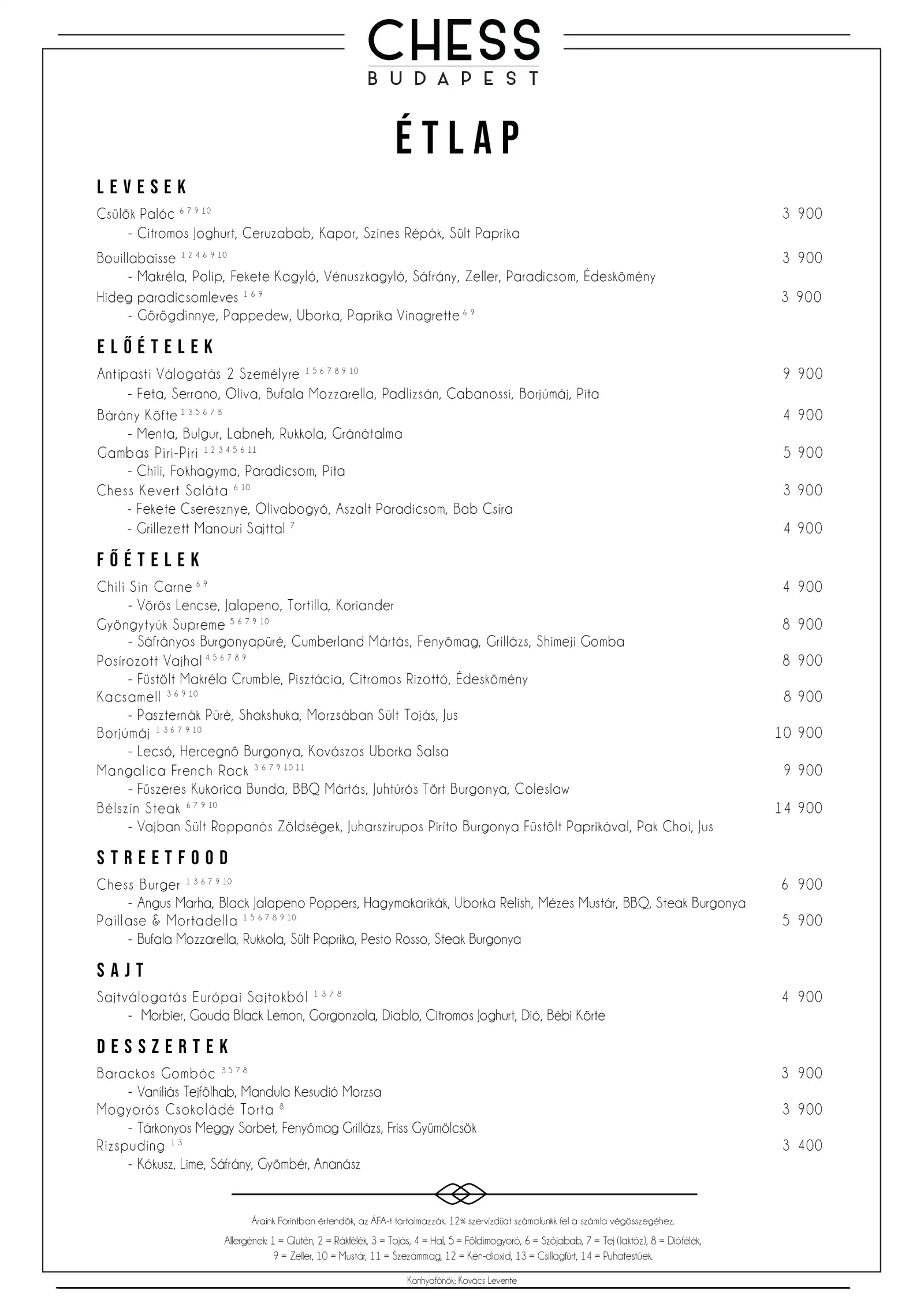 A la carte